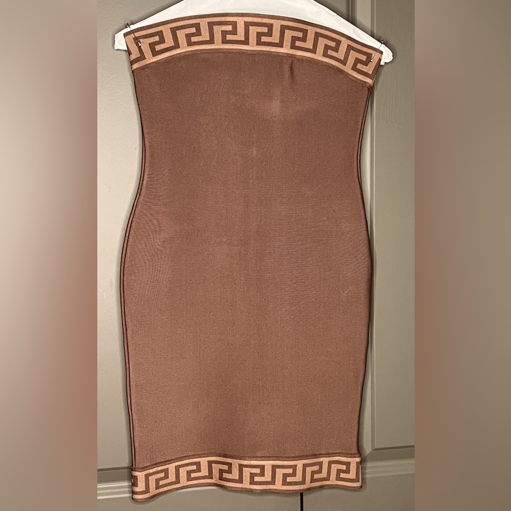 Strapless Bandage Dress